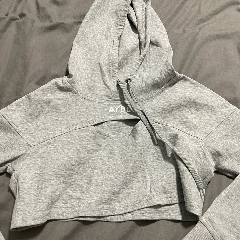 AYBL cropped hoodie